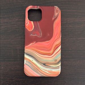 OtterBox Red and Orange Protective Phone Case for iPhone 13 - MagSafe